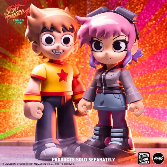 Scott Pilgrim Ramona Flowers Super Vinyl Collectible Figure - Prototype Shown View 6