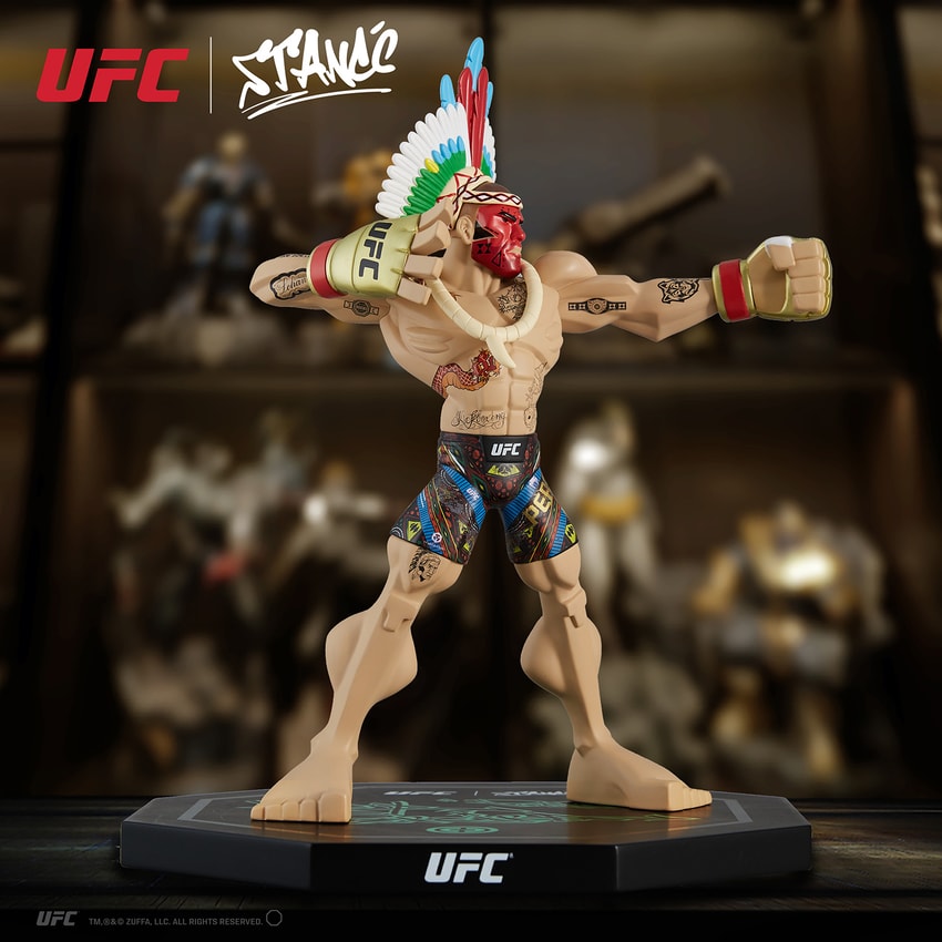 UFC Alex Pereira (Limited Edition) Designer Collectible Statue - Prototype Shown View 3
