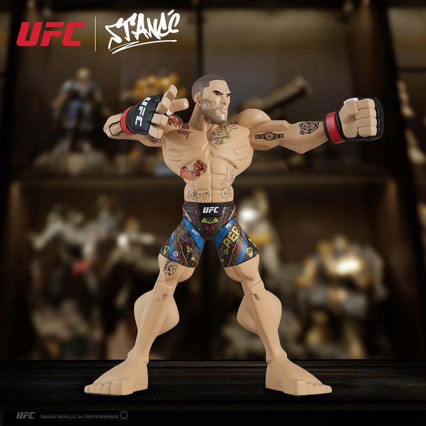 【新品】UFC公式 Alex Pereira アレックスペレイラ　ー フィギュア Stancé Designer Art Toys Alex Pereira Limited Edition
