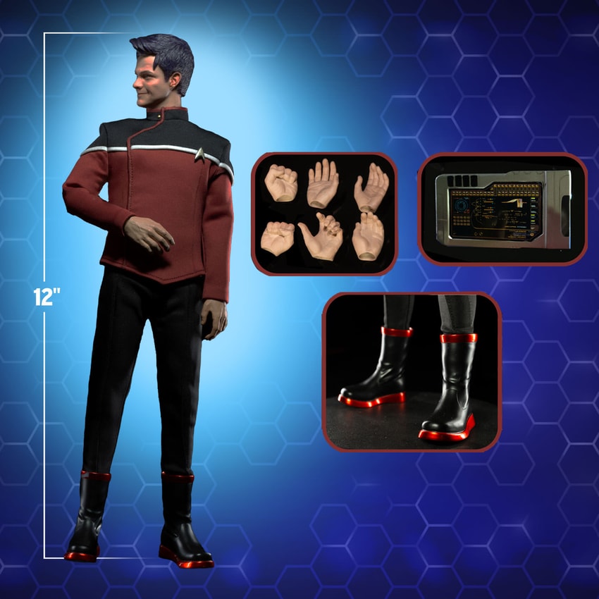 Star Trek Ensign Boimler Sixth Scale Figure - Prototype Shown View 2