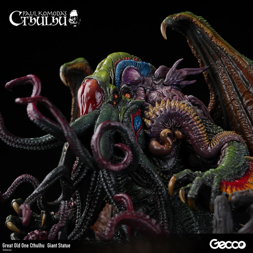H.P. Lovecraft Great Old One Cthulhu Giant Statues - Prototype Shown View 3