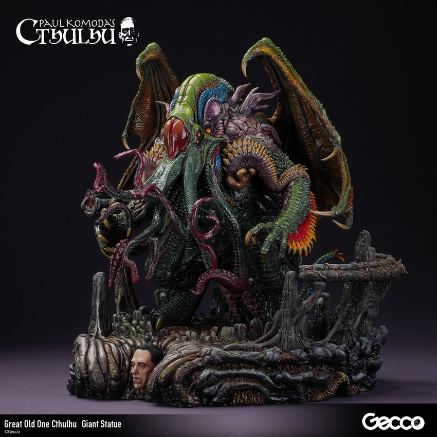 H.P. Lovecraft Great Old One Cthulhu Giant Statues - Prototype Shown View 6