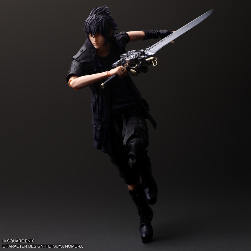 Final Fantasy Noctis Lucis Caelum Action Figure - Prototype Shown View 4