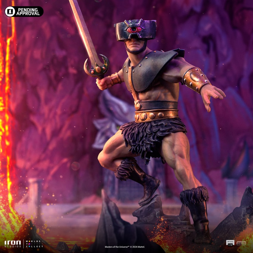 Masters of the Universe Tri-Klops 1:10 Scale Statue - Prototype Shown View 1