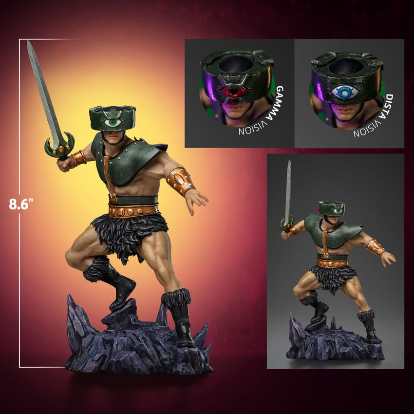 Masters of the Universe Tri-Klops 1:10 Scale Statue - Prototype Shown View 2