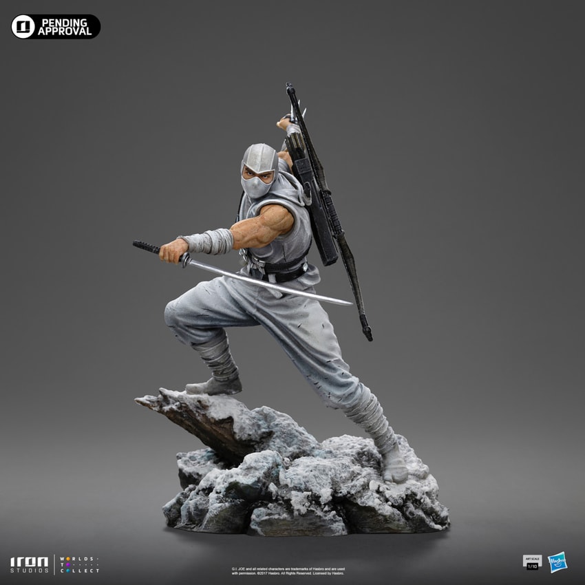 G.I. Joe Storm Shadow 1:10 Scale Statue - Prototype Shown View 6