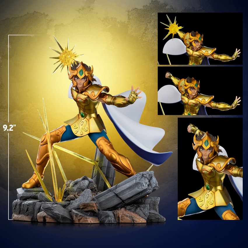 Leo Aiolia 1:10 Art Scale Statue by Iron Studios | Sideshow