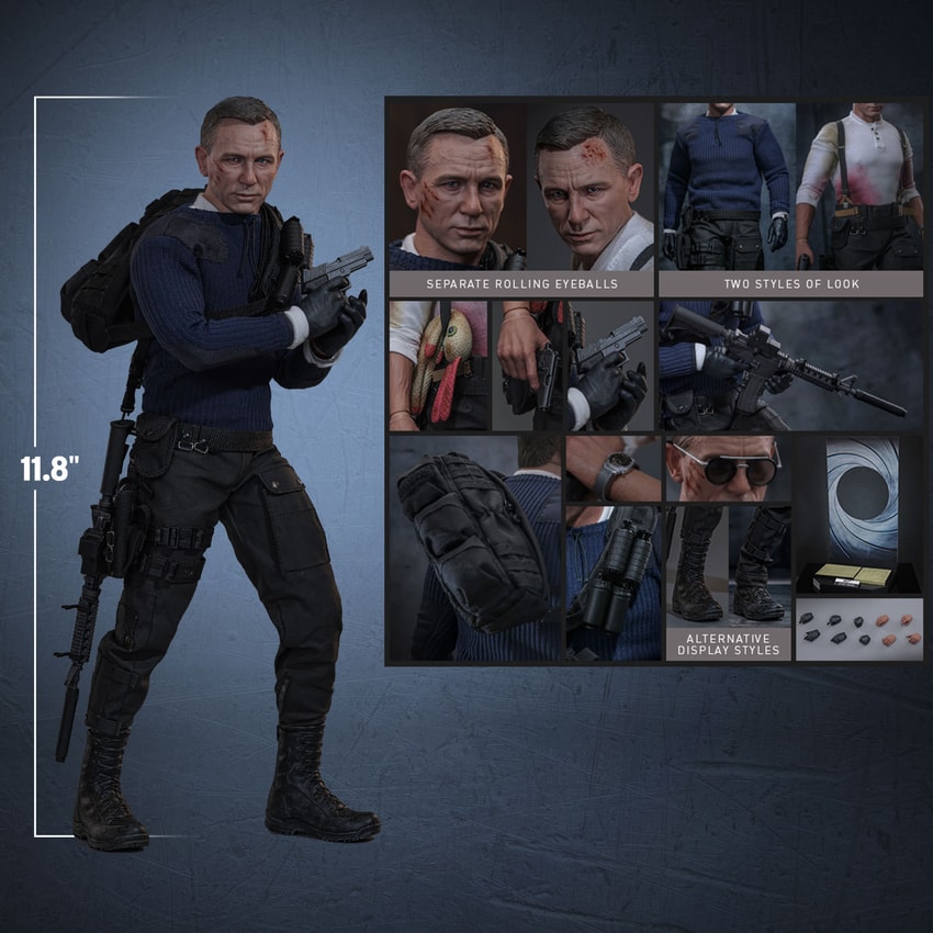 James Bond James Bond (Commando Outfit) Sixth Scale Figure  Exclusive Edition - Prototype Shown View 2