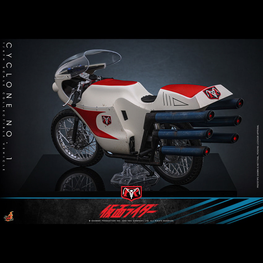 Kamen Rider Cyclone No.1 Sixth Scale Figure Accessory - Prototype Shown View 4