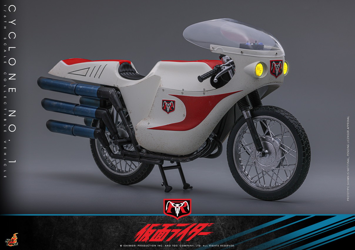 Kamen Rider Cyclone No.1 Sixth Scale Figure Accessory - Prototype Shown View 6