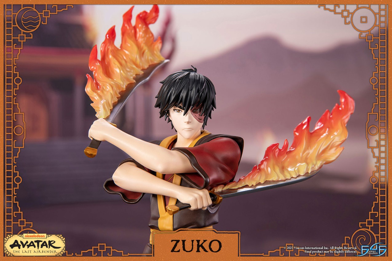 Avatar: The Last Airbender Zuko Statues - Prototype Shown View 5