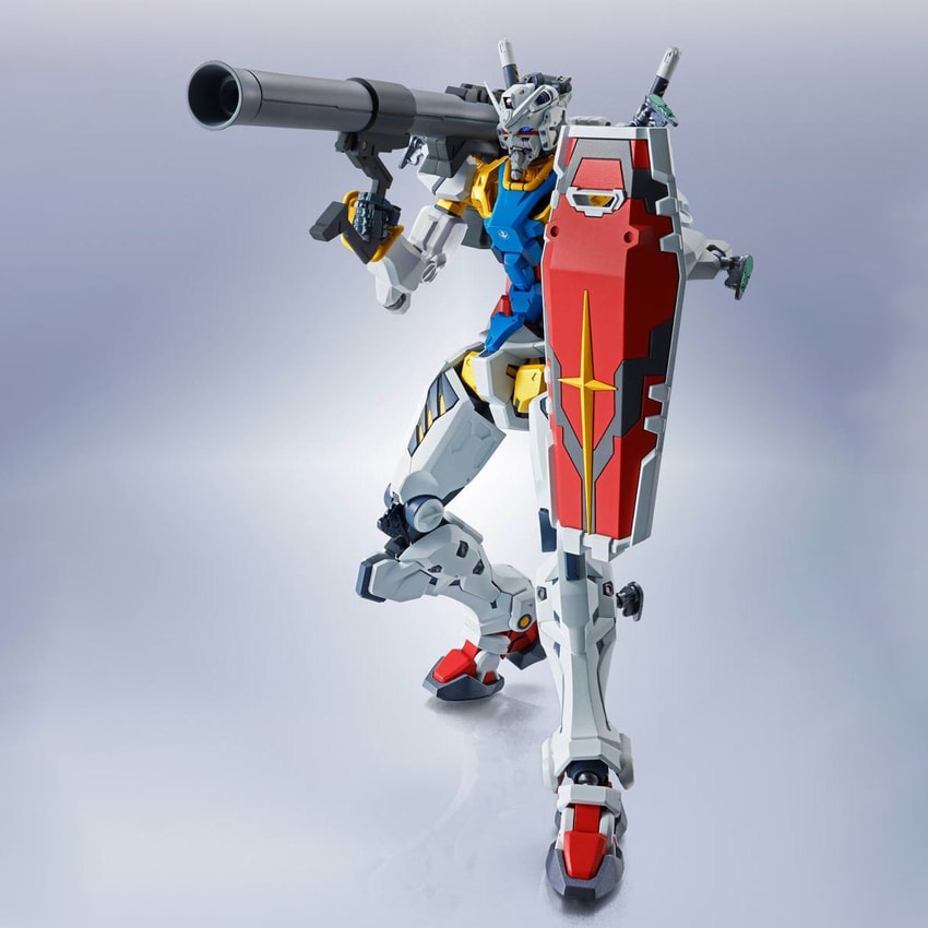 Side MS> White Gundam Collectible Figure by Tamashii Nations