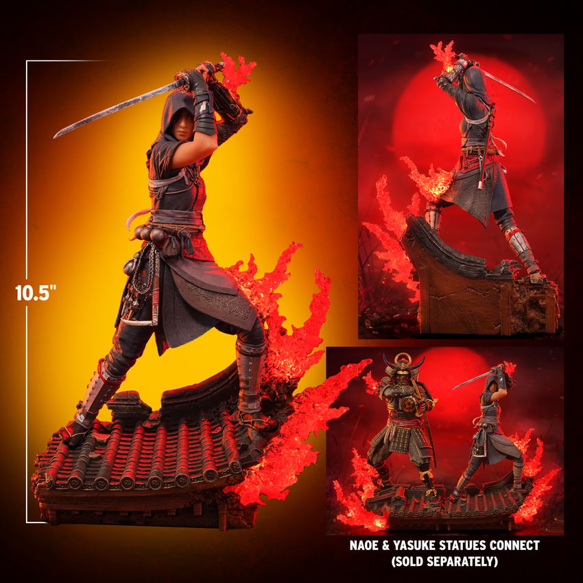 Assassins Creed Naoe Statues  Collector Edition - Prototype Shown View 2