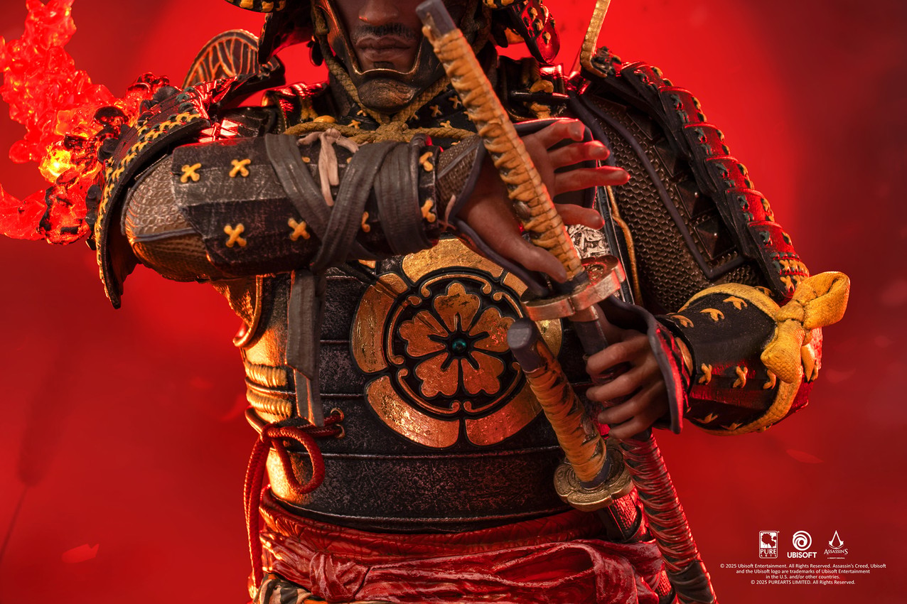 Assassins Creed Yasuke Statues - Prototype Shown View 4