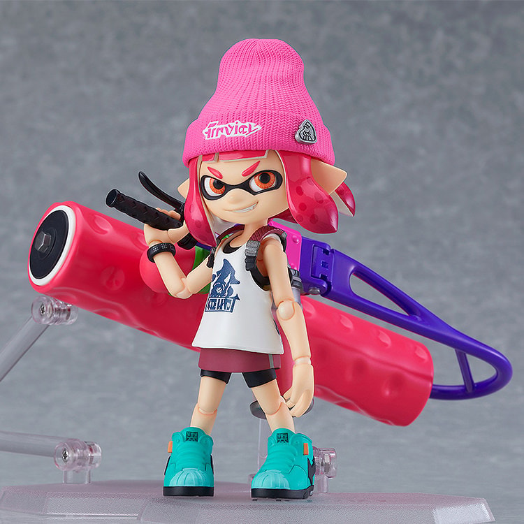Splatoon Splatoon Girl Figma (DX Edition) Action Figure - Prototype Shown View 4