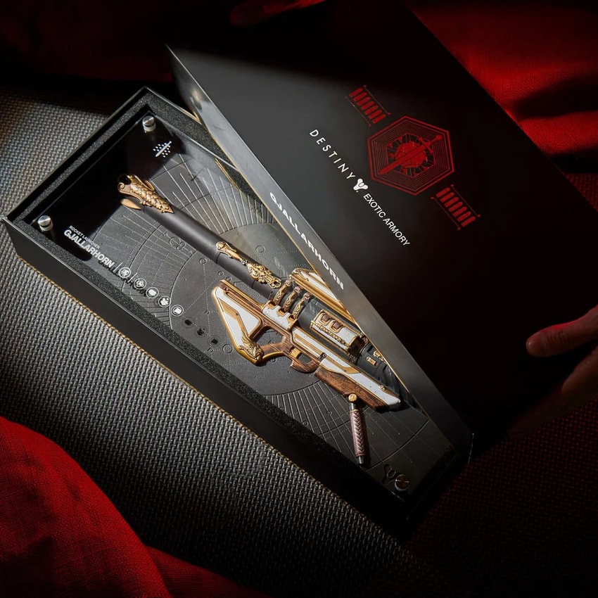 Destiny Gjallarhorn Plaque Scaled Replica - Prototype Shown View 6