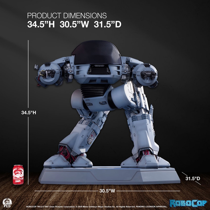 RoboCop ED-209 1:18 Scale PX Previews Exclusive Figure With