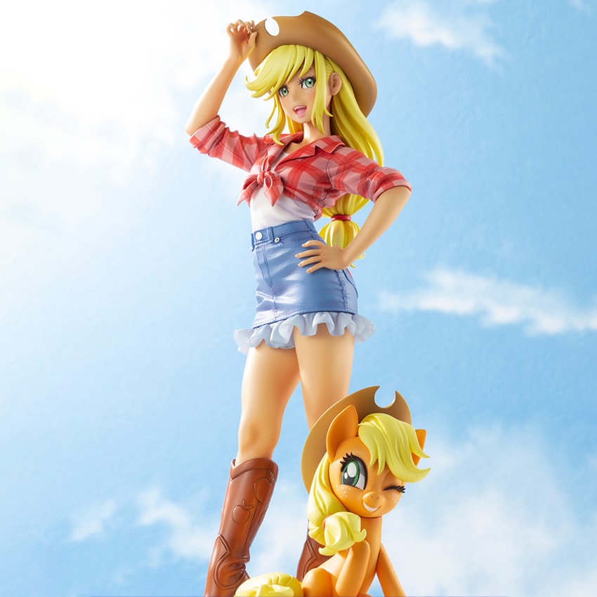 My Little Pony Applejack Bishoujo Statues - Prototype Shown View 1