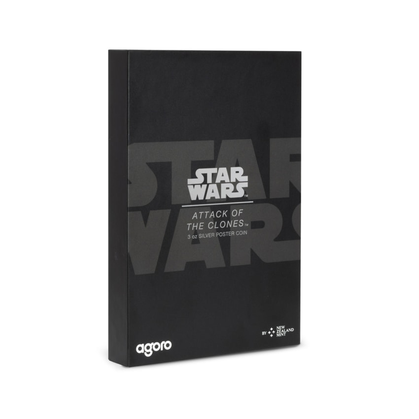Star Wars™ Attack of the Clones™ Poster Coin Silver Collectible by