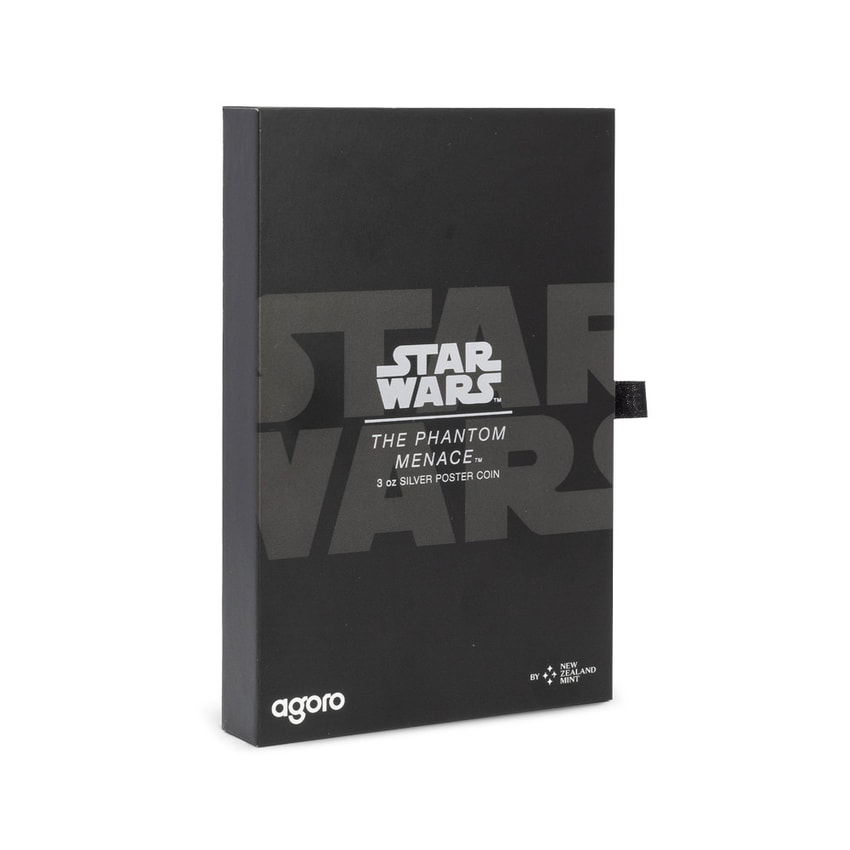 Star Wars™ The Phantom Menace™ Poster Coin Silver Collectible by