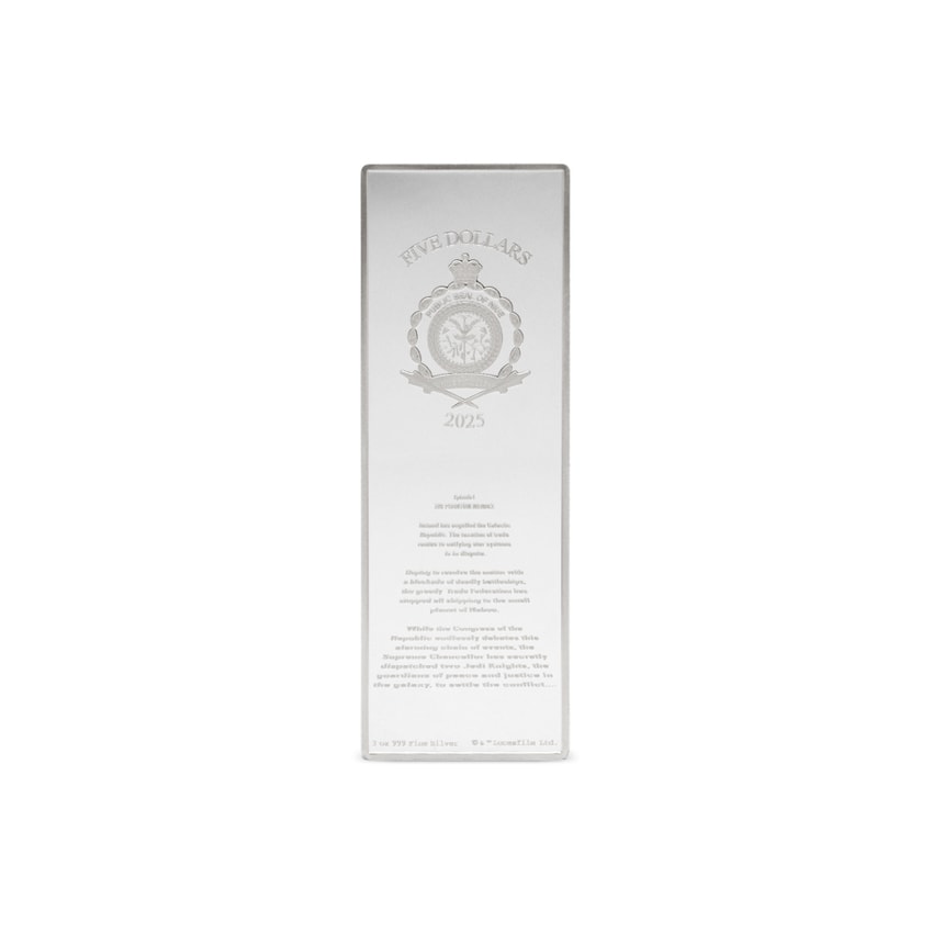 Star Wars™ The Phantom Menace™ Poster Coin Silver Collectible by
