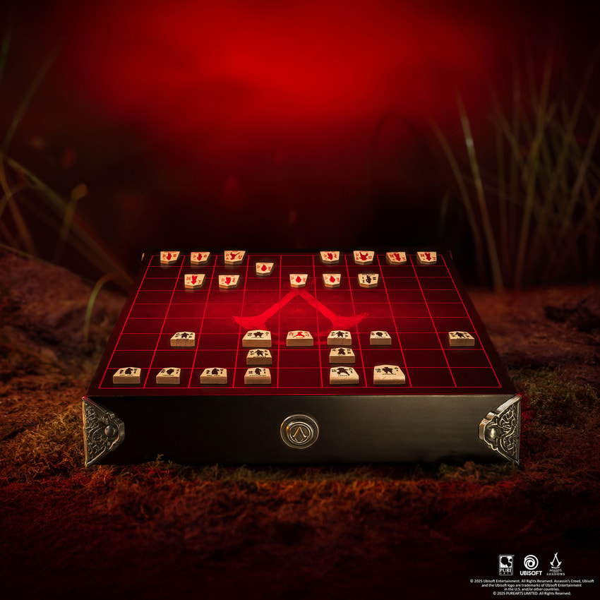 Assassins Creed Assassins Creed Shadows Shogi Board Game - Prototype Shown View 2