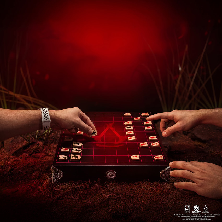 Assassins Creed Assassins Creed Shadows Shogi Board Game - Prototype Shown View 5