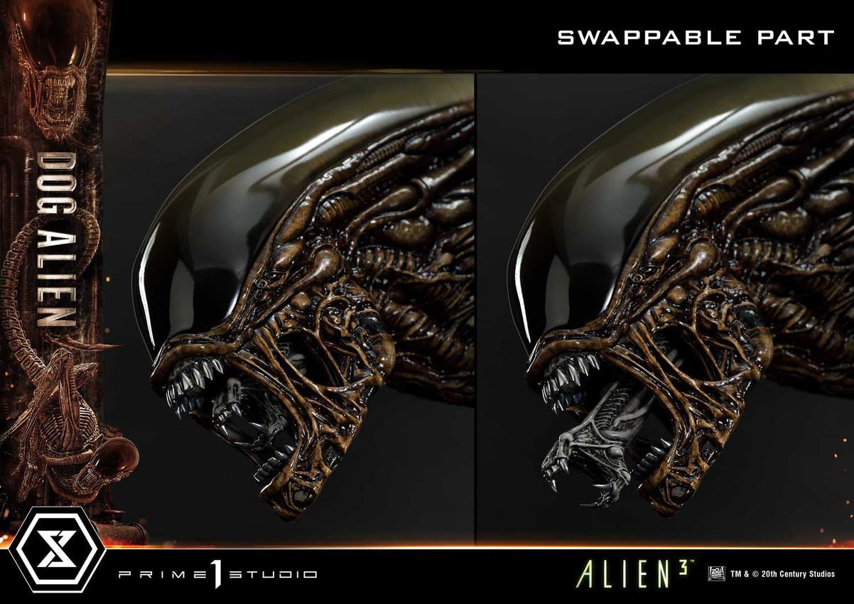 Alien Dog Alien 1:3 Scale Statue - Prototype Shown View 6