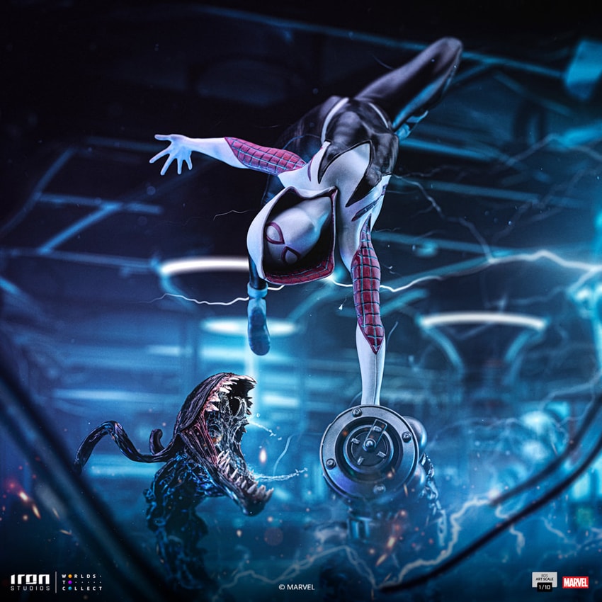 Ghost-Spider 1:10 BDS Art Scale Statue by Iron Studios | Sideshow