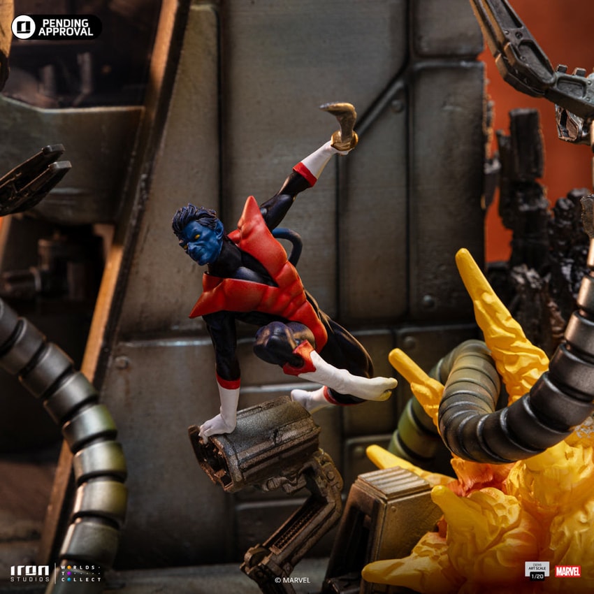 X-Men Danger Room B 1:20 Demi Art Scale Diorama by Iron Studios