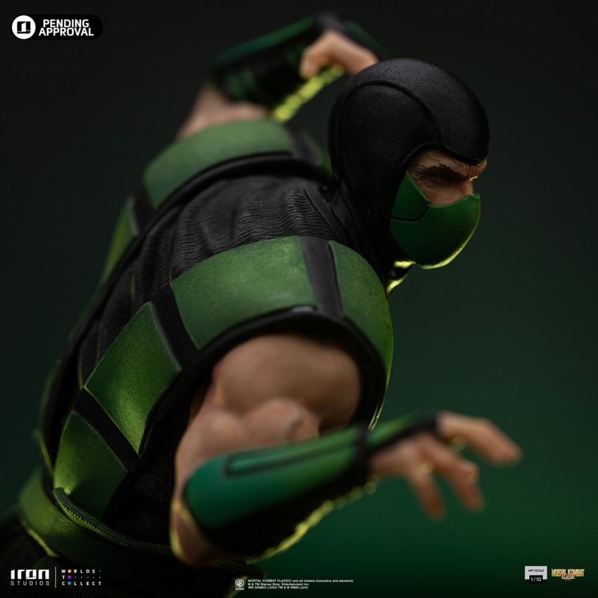 Mortal Kombat Reptile 1:10 Scale Statue - Prototype Shown View 5