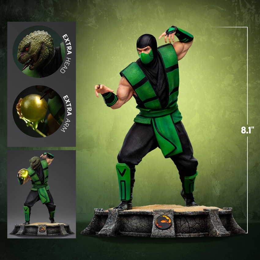 Reptile 1:10 Art Scale Statue by Iron Studios | Sideshow Collectibles