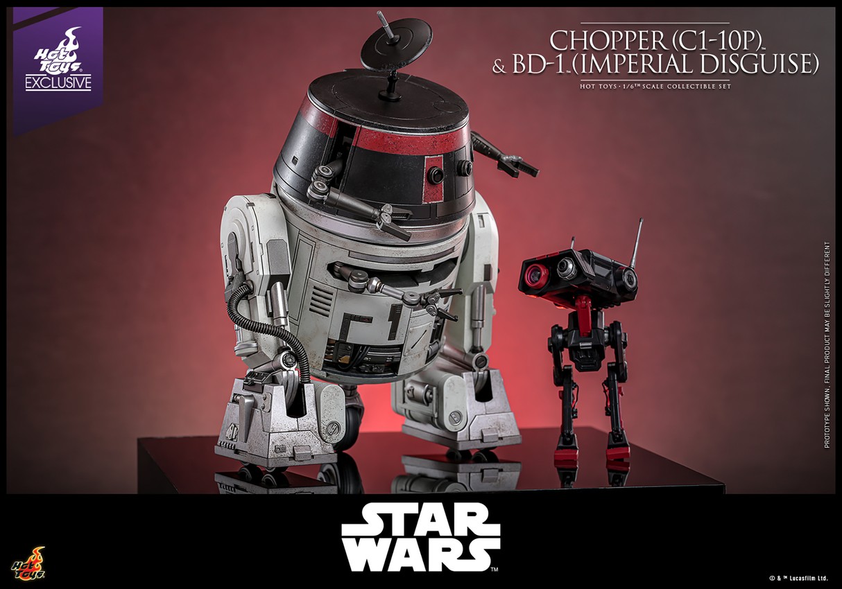 定価以下ホットトイズ テレビマスターピース スターウォーズ チョッパーBD-1 テレビ・マスターピース】『スター・ウォーズ』1/6スケール