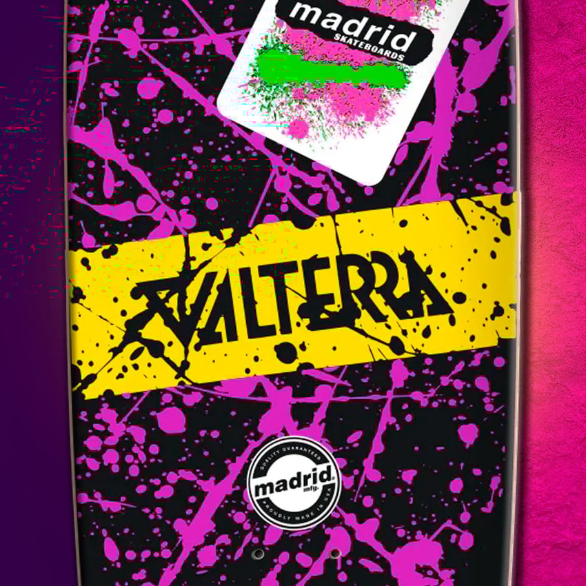 Valterra Madrid Skateboard Deck by Madrid Skateboards