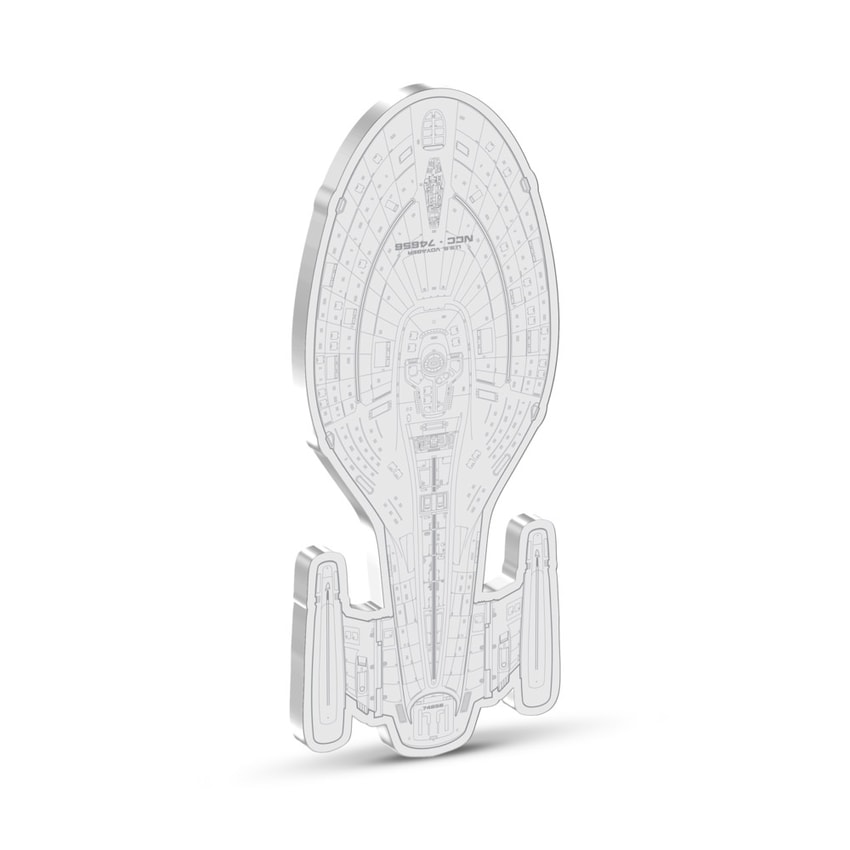 Star Trek Starships Figure Collection Mag USS Voyager NCC-74656 Eaglemoss (905285) SSSXX605C