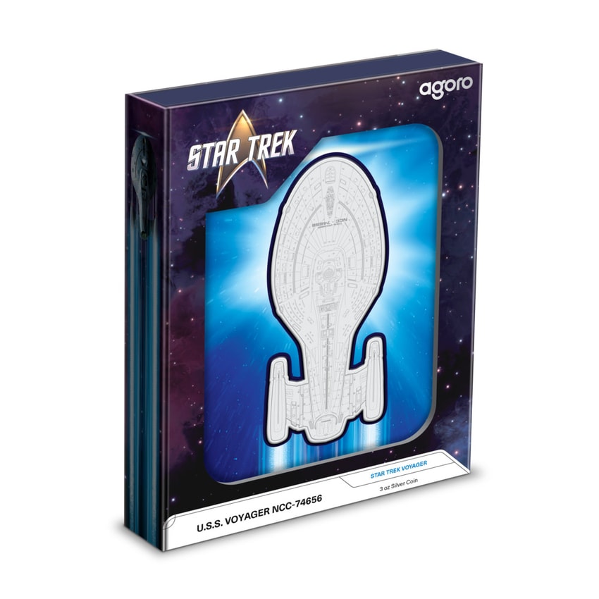 バンダイ　STAR TREK 　 ヴォイジャー モノダマシイ 017 「BANDAI 1/850 U.S.S.ヴォイジャー NCC-74656