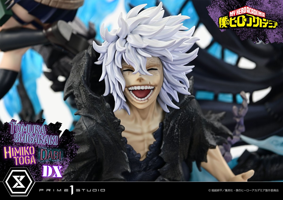 My Hero Academia Tomura Shigaraki, Dabi, and Himiko Toga (Deluxe Version) Quarter Scale Statue - Prototype Shown View 6