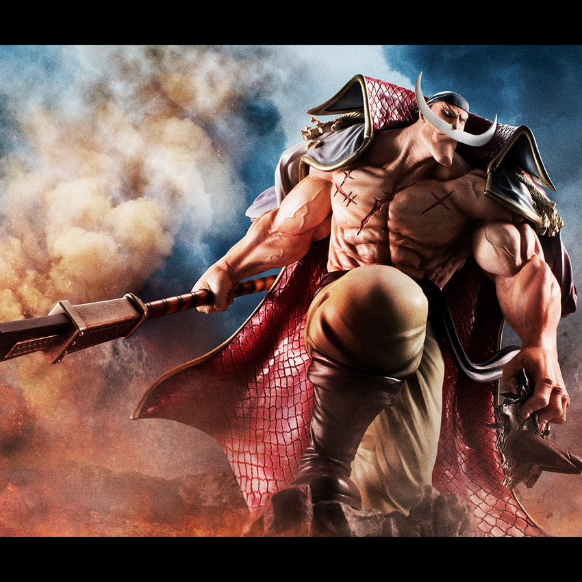 One Piece "Whitebeard" Edward Newgate Collectible Figure - Prototype Shown View 1