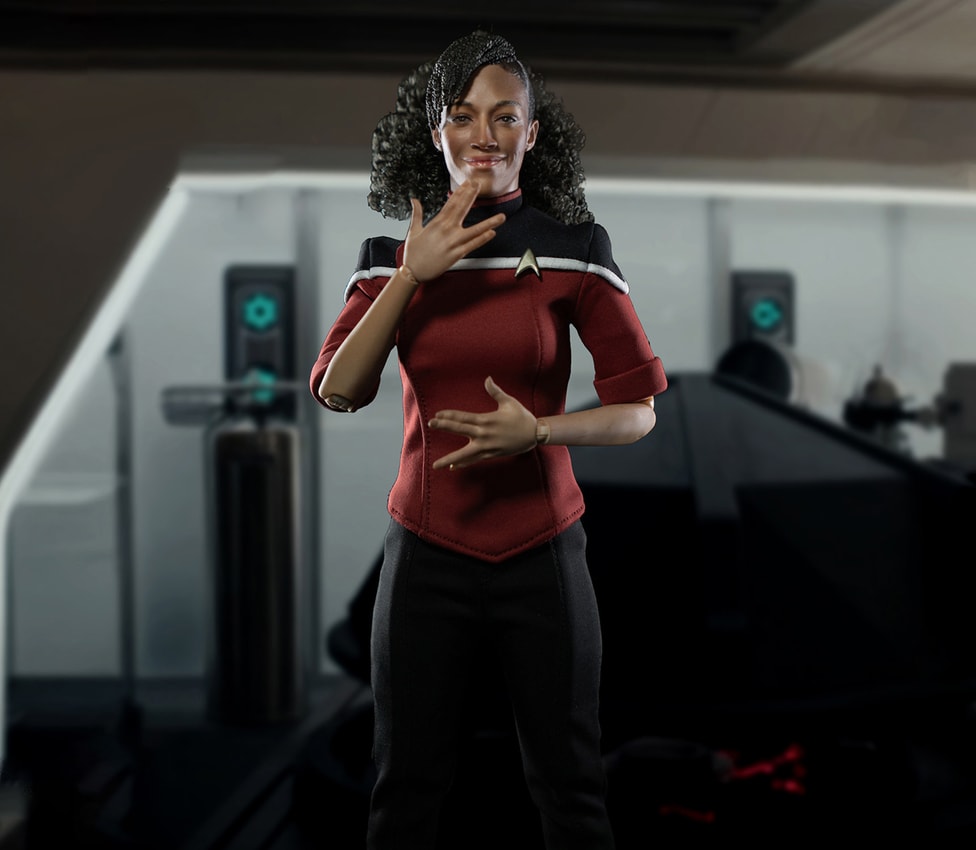 Star Trek Ensign Beckett Mariner Sixth Scale Figure - Prototype Shown View 3