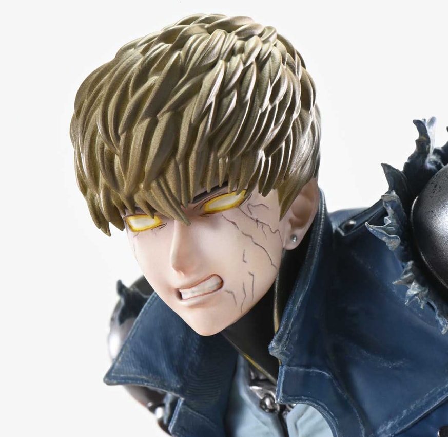 One-Punch Man Genos (Bonus Version) Statues - Prototype Shown View 5