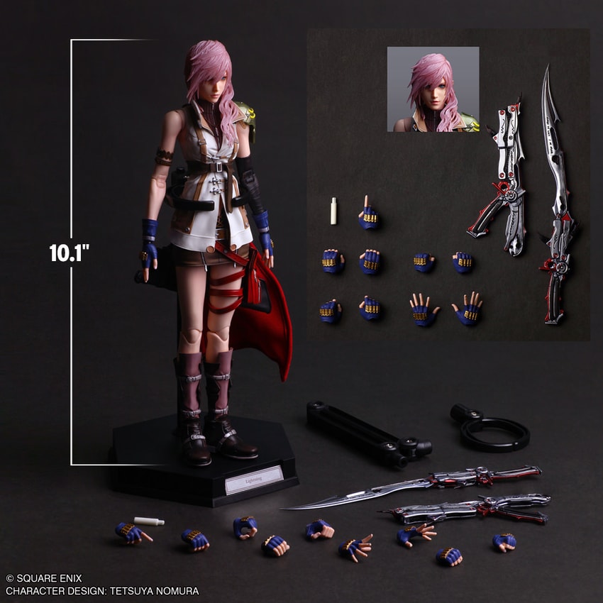 Lightning PLAY ARTS SHIN Action Figure by Sqaure Enix