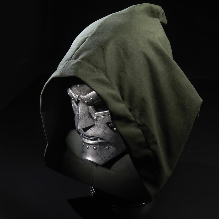 Marvel Doctor Doom Premium Roleplay Life-Size Helmet - Prototype Shown View 1
