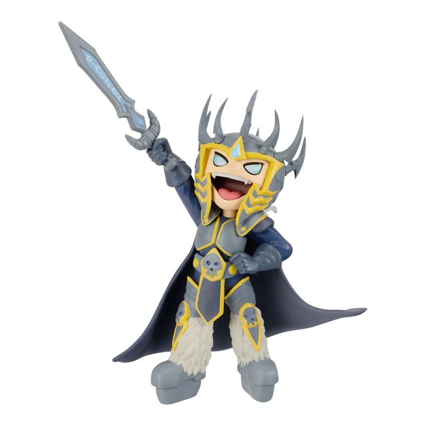 Warcraft Lil' Champions Snow Fight Arthas Statues - Prototype Shown View 3