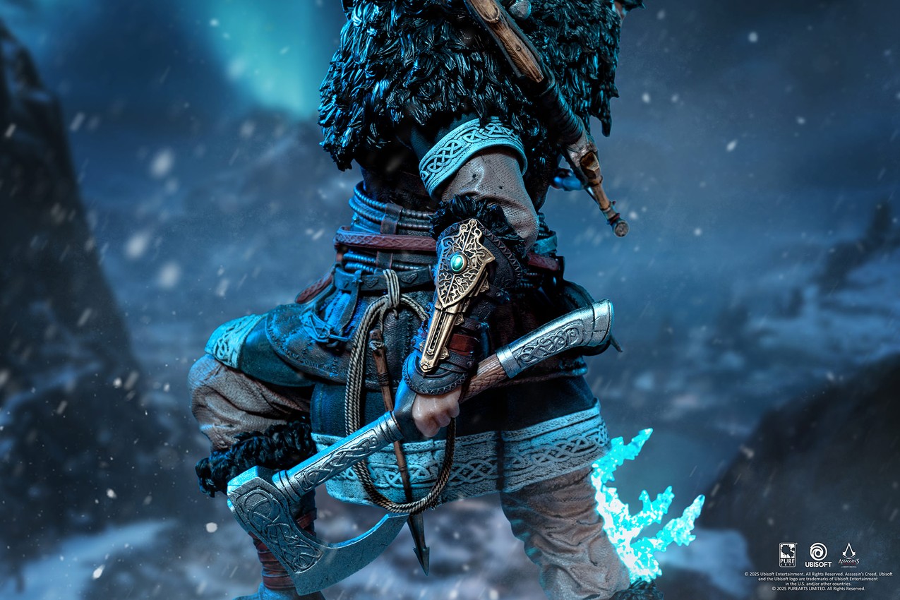Assassins Creed Animus Eivor Statues - Prototype Shown View 4