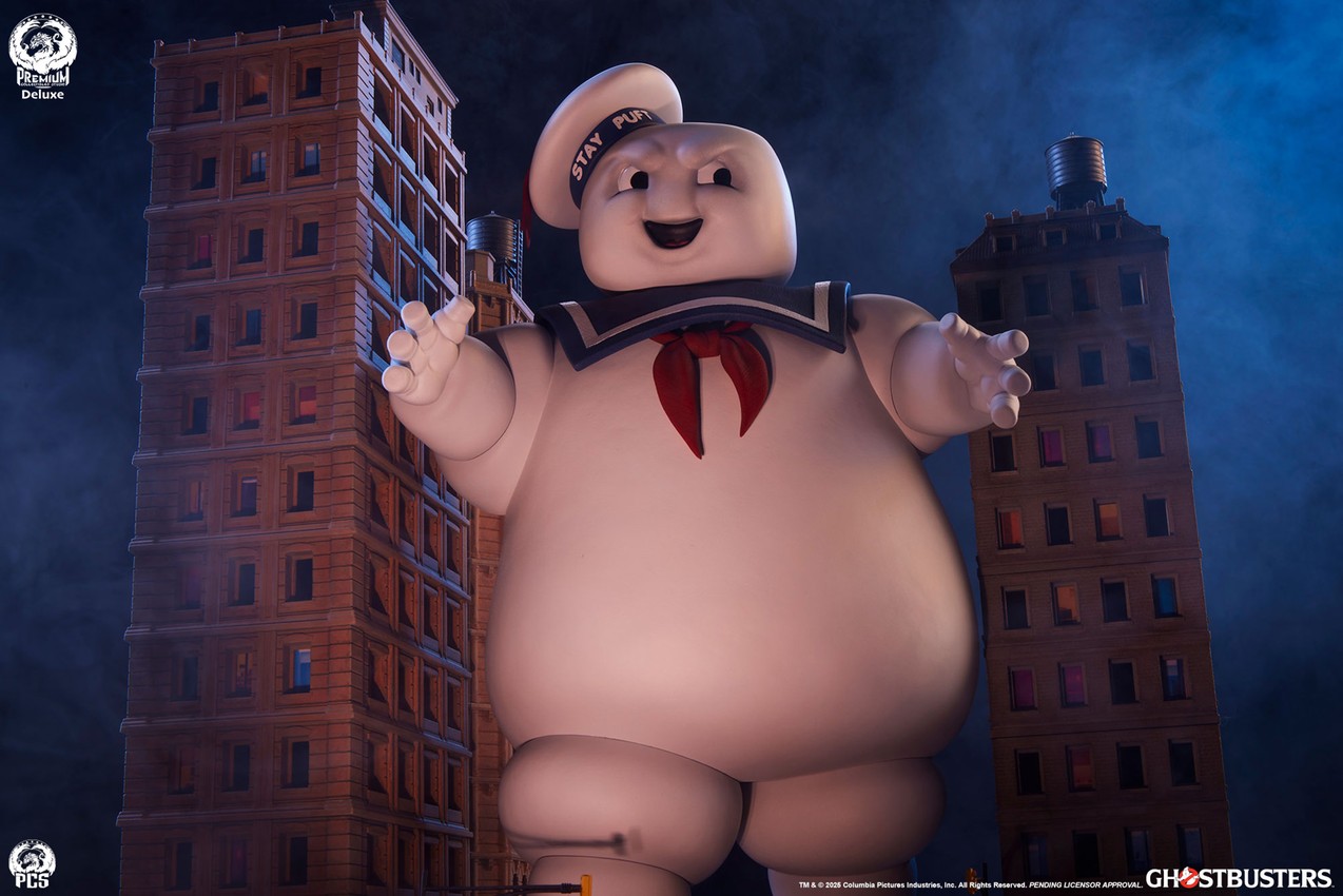Ghostbusters Stay Puft Marshmallow Man Deluxe Diorama - Prototype Shown View 1