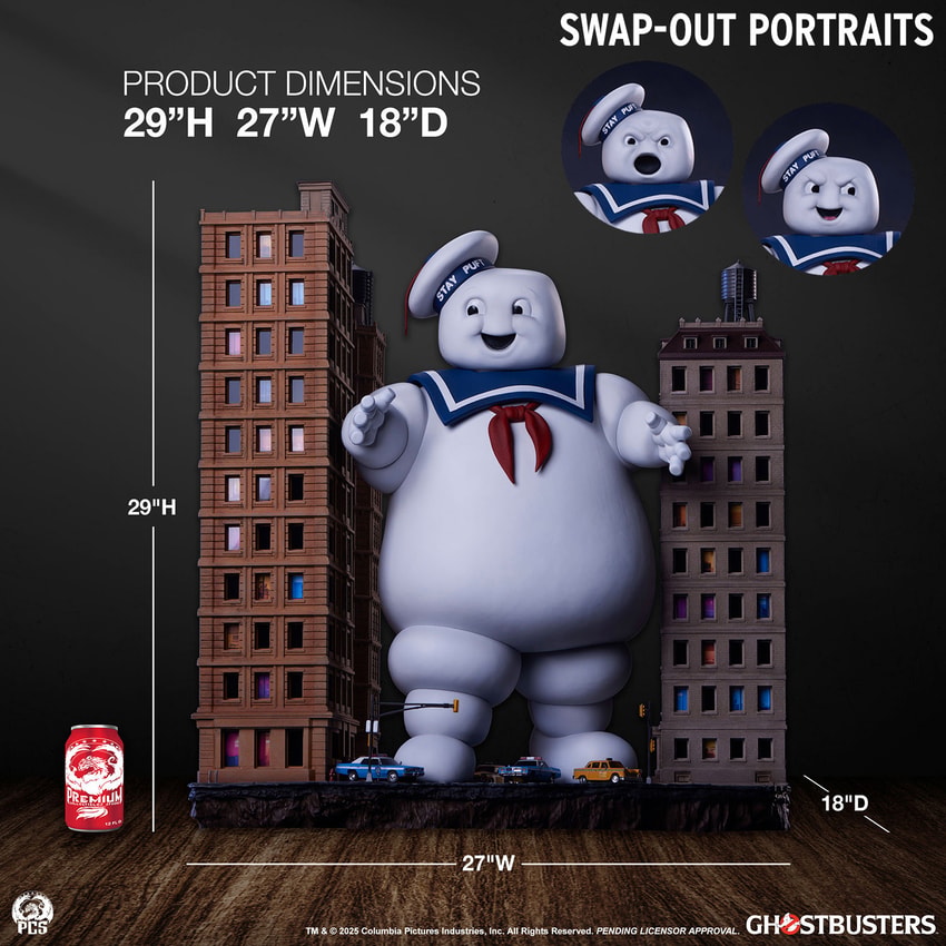 Ghostbusters Stay Puft Marshmallow Man Deluxe Diorama - Prototype Shown View 2