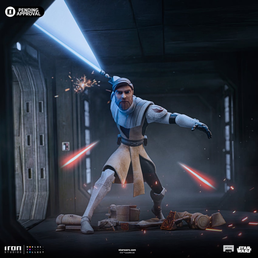 Obi-Wan Kenobi 1:10 Art Scale Statue by Iron Studios