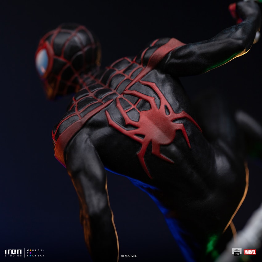 Miles Morales 1:10 BDS Art Scale Statue by Iron Studios | Sideshow