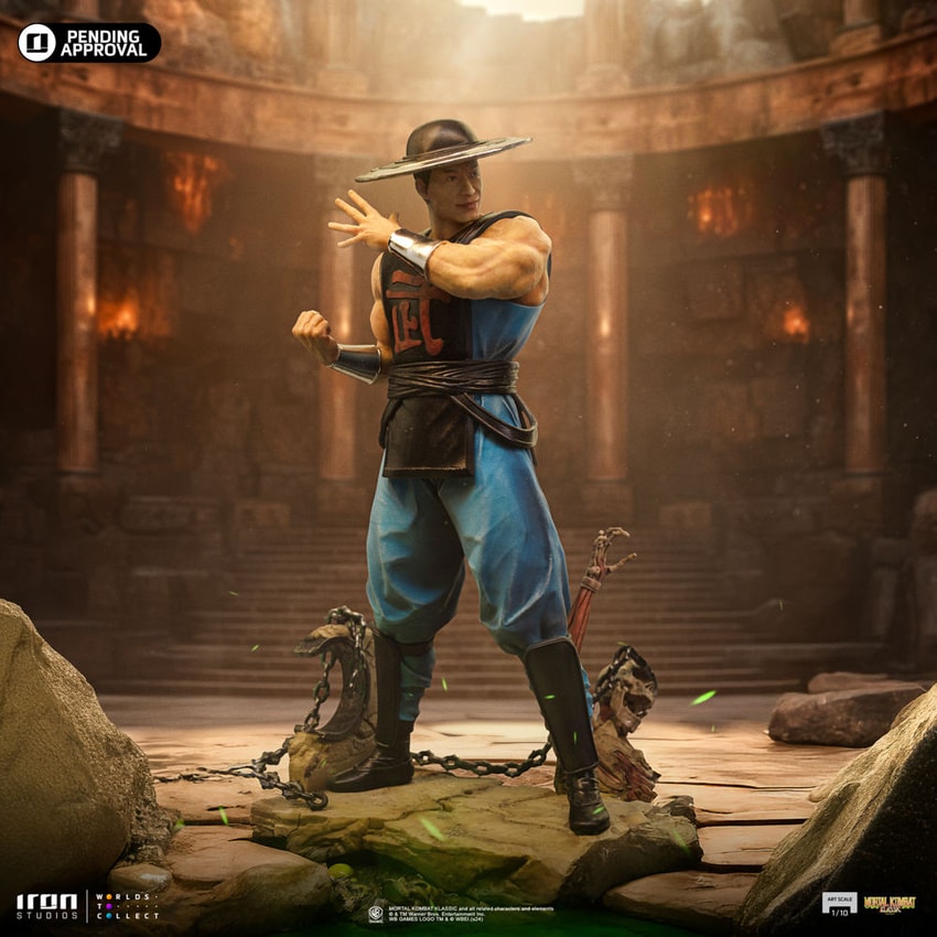 Mortal Kombat Kung Lao 1:10 Scale Statue - Prototype Shown View 1
