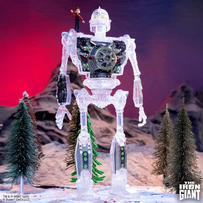 The Iron Giant The Iron Giant (Clear) Action Figure - Prototype Shown View 1